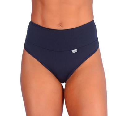 Imagem de Calcinha Tanga Cós Alto Microfibra Forro Algodão - Dakota Lingerie e M