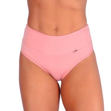 Imagem de Calcinha Tanga Cós Alto Microfibra Forro Algodão - Dakota Lingerie e M