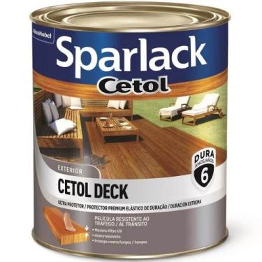 Imagem de Verniz Sparlack Cetol Deck Semi Brilho Para Madeira Natural 900ml - SP