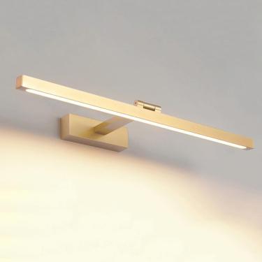 Imagem de Luminária De Parede Led Montada Na Parede Luz De Imagem Regulável Lâmpada De Imagem De Metal Moderno Fácil De Instalar Luzes De Parede 40/60/80/100 Cm, White, 80cm