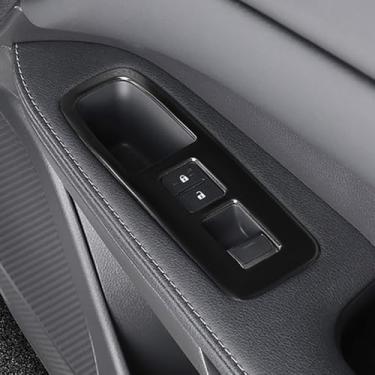 Imagem de Tampa do painel de controle da janela da porta do carro para automóvel moldura de interruptor de elevação de vidro para fechadura de porta adequada para Lexus RX 2023-2025 RX350 RX350h RX450h+ RX500h