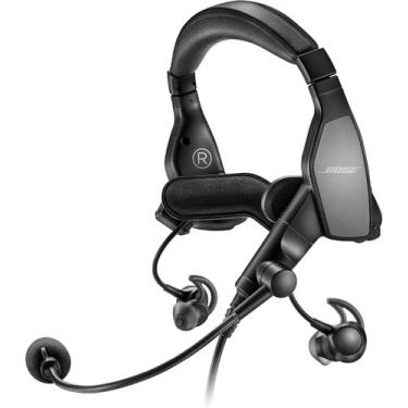 Imagem de Headset Bose Proflight 2 com Cabo Reto 6PIN LEMO (Bluetooth), preto