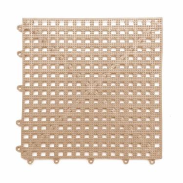 Imagem de Piso Modular Acqua 30cmx30cm Kit Com 6 Peças Bege