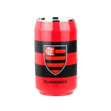Imagem de Copo Flamengo 280ml  Formato Lata  Plástico Oficial Licenciado - milen