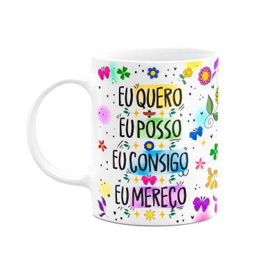 Imagem de Caneca Proteção - Eu quero - Eu posso - Eu consigo
