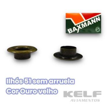 Imagem de Ilhós 51  5mm sem arruela - Cor ouro velho 1.000un - no-brand