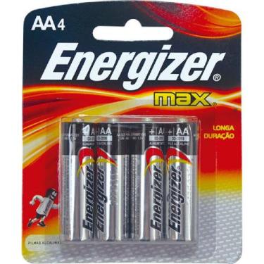Imagem de Pilha Energizer Max AA 4 Unidades