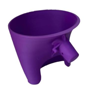 Imagem de predolo Funil para farinha, funil para pó, pega confortável, acessórios de cozinha, peças, acessório para batedeira, Roxo