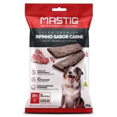 Imagem de Bifinho Mastig para Cães Sabor Carne 60g