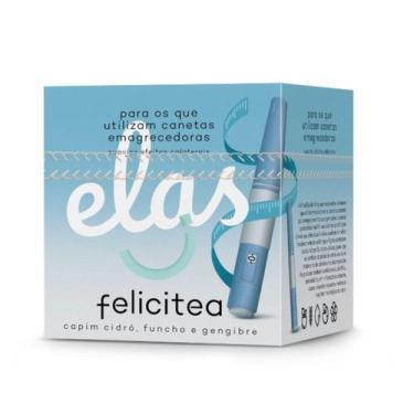Imagem de Chá Funcional Felicitea Linha Elas  Vida Fit - Apoio a uma vida mais s