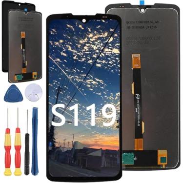 Imagem de Yuxyiony Nova tela de substituição para tela de reparo de tela LCD Doogee S119 e acessórios de ferramenta de substituição