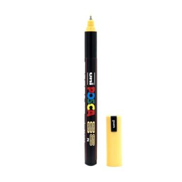 Imagem de Caneta Uni-Ball Posca ultra Fino Pastel 0.7 mm Damasco PC-1MR