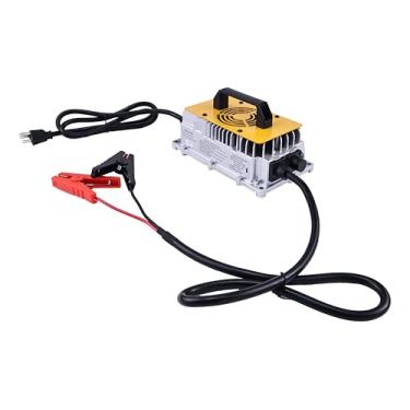 Imagem de Carregador de bateria 29,2V 30A 24V para carregador de bateria LiFePO4 carregador inteligente com indicador LED e proteção de segurança múltipla para carrinho de golfe, trailer, barco, elevador de