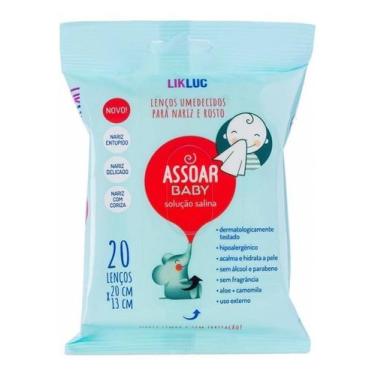 Imagem de Assoar Baby Lenços Umedecidos Com Soro Fisiológico Likluc Hidrata