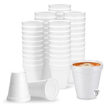 Imagem de Copo termico de isopor 70ml c/250 descartável café expresso - Ultra co