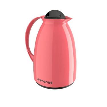Imagem de Garrafa Térmica Florença Unitermi 650ml Chá Café Leite, Rosa