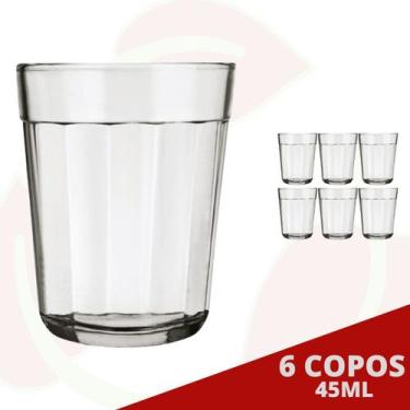 Imagem de 6UNI Copo de Shot Nadir 45ML Dose Tequila Cachaça Pinga - NADIR FIGUER