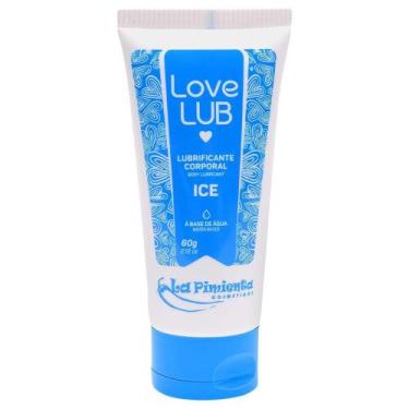 Imagem de Gel Deslizante Lubrificante Íntimo Efeito Gelado Love Lub Ice - La Pim