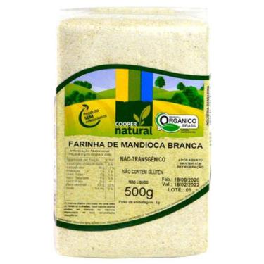 Imagem de Farinha de Mandioca Branca Orgânica Coopernatural 500g