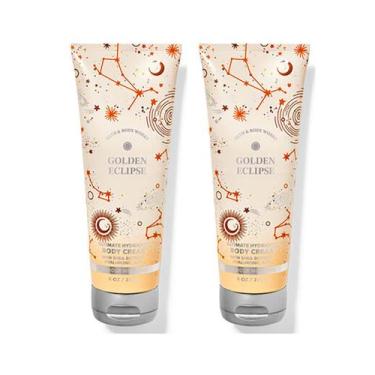 Imagem de Creme corporal Bath & Body Works Golden Eclipse 240 ml, pacote com 2