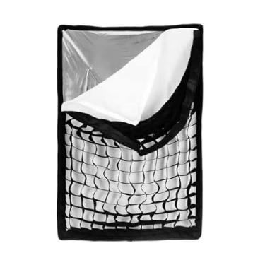 Imagem de Refletor Softbox Haze Bowens Com Grid/Colmeia - 80X120cm para flash e iluminação contínua estúdio fotográfico
