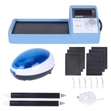 Imagem de Kit de soldagem de joias, máquina de aprendizado doméstico para joias, máquina de iluminação de cera leve, configuração de vácuo de microcera, para processamento de peças de ferragens de joias de