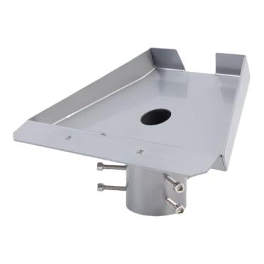 Imagem de SPYMINNPOO Adaptador de Tubo de Parabólica, Suporte de Montagem de Ferro para o Suporte de Montagem para Gênio 3 Prato de 500 Libras Capacidade de 1,8 Polegada Com Fixação Segura e Fácil de Instalação