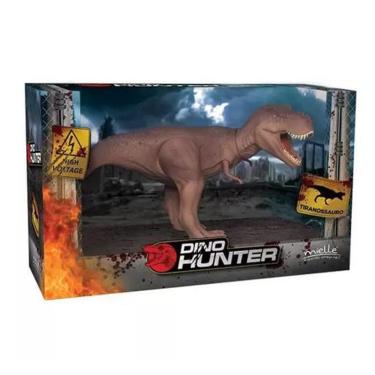 Imagem de Dinossauro Tiranossauro Dino Hunter Card Brinquedo Infantil