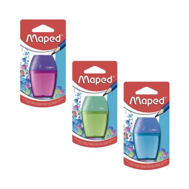 Imagem de Apontador Maped com Depósito Shaker 1 Furo Cores Diversas - Item Sortido