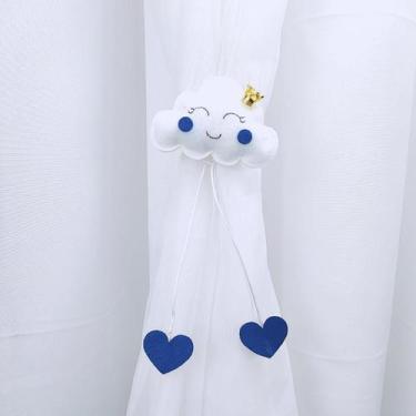 Imagem de Quarto de Bebe Chuva de Amor Decoração Prendedor de Cortina - Pequenin