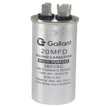 Imagem de Capacitor CBB65 Gallant 20MF +-5% 380 VAC - (GCP20S00A-IX380)