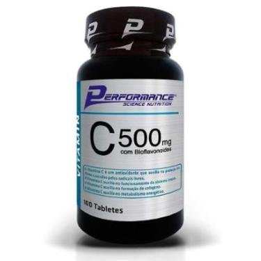 Imagem de Vitamina C 500mg Performance Nutrition - 100 Tabletes-Unissex