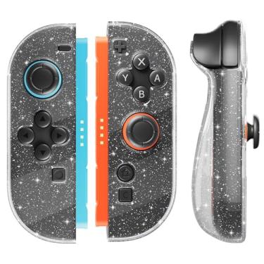Imagem de RHOTALL clear check joycon for Switch 2 (clear TPU)