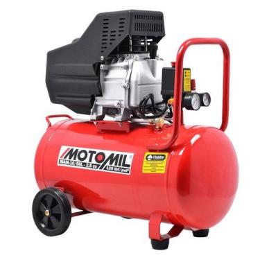Imagem de Compressor De Ar 2,5hp MAM-10 / 50 Litros 120lbs Bivolt Monofásico - M