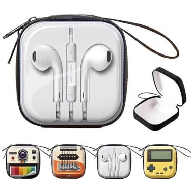 Imagem de Porta-moedas compacto e porta-cartões – Carteira minimalista para cartões, dinheiro, moedas e chaves, organizador de dinheiro leve para o dia a dia, Capa para fone de ouvido