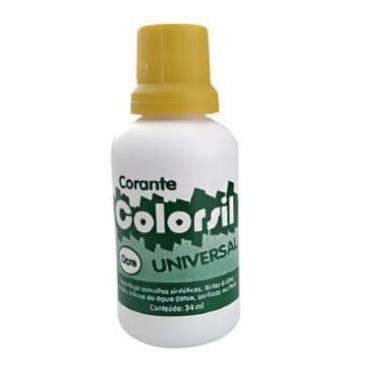 Imagem de KIT 24 CORANTE DE TINTA UNIVERSAL COLORSIL OCRE 34ml