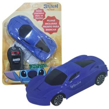 Imagem de Carrinho de Controle Remoto Pop Racer Do Stitch Azul Escuro - 79001263