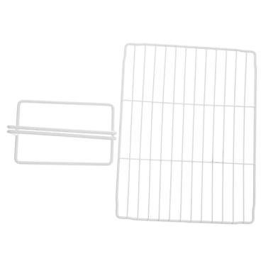 Imagem de BESTYASH Separador de fio divisor de divisória para armazenamento organizado, refrigeradores e freezers, material de ferro para classificação eficiente de itens alimentícios