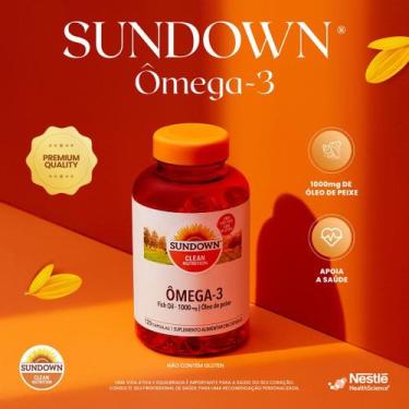 Imagem de Suplemento Alimentar Sundown Ômega 3 1.000mg 120 Cápsulas