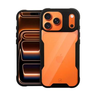 Imagem de Capa case capinha para iPhone 17 Pro Max - Dual Shock Sense Preta - Gs