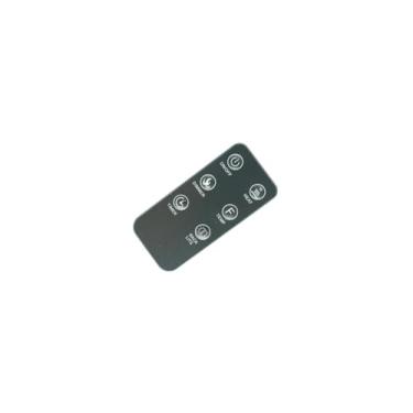 Imagem de HCDZ Controle remoto de substituição compatível com Greystone RC1007A-W36SSCW-1 WF36BCFW F36-18A F3625 W36BCFW W36BLFW W36BLFW-1 W36SSCW-1 W36SSLW Lareira elétrica de montagem na parede