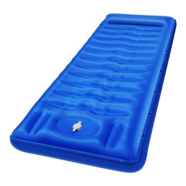 Imagem de Colchão Para Acampamento - Insuflável E Impermeável Para Sobrevivência Ao Ar Livre - Almofada De Colchão Para Acampamento,Para Tenda, Caminhadas, Viagens, Praia, Uso No E Viagens De