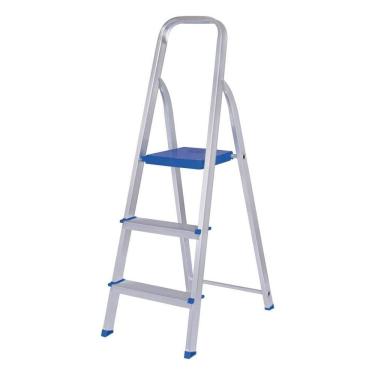 Imagem de Escada Residencial 3 Degraus Aluminio Alumasa