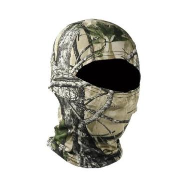 Imagem de Balaclava de Camuflagem para Ciclismo, Caça, Esqui e Motociclismo, Fol