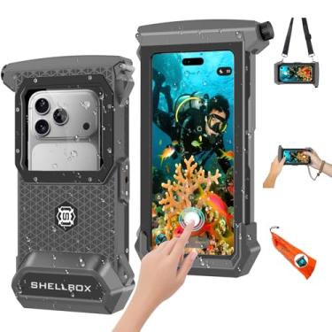 Imagem de Saupsitnz Capa de telefone 2025 Mergulho Snorkeling para iPhone 17/16/15/14/13/12/11 Pro Max/XS/X Samsung Galaxy S25/S24/S23 Professional Scuba Dive Capa de vídeo subaquática impermeável (5ª geração