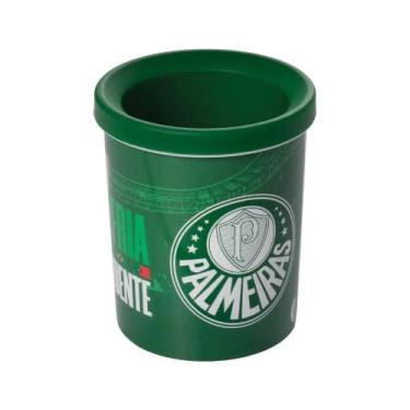 Imagem de Porta Latas 350 ml Palmeiras Produto Oficial Licenciado Plasútil