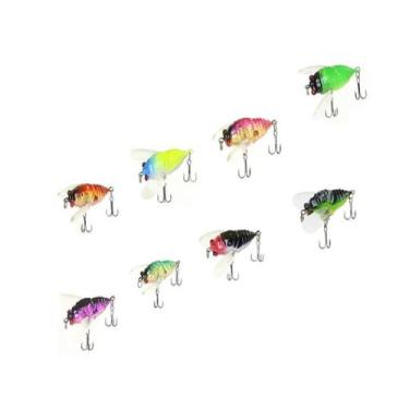Imagem de Kit 2 Isca Cores Variadas Artificial Cigarrinha Fishing - cmik, Variad