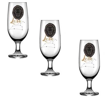 Imagem de Taça de Vidro 300ml – Leão Zodíaco
