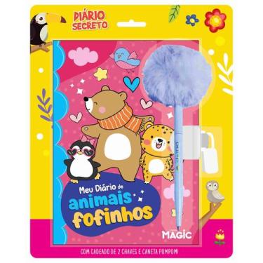 Imagem de Livro - Animais Fofinhos - Livro diário secreto