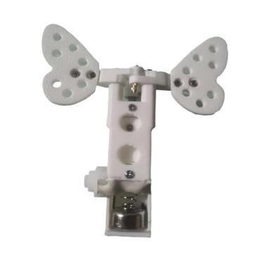 Imagem de oshhni Motor mecânico para controle de borboletas, abridor de asas automático, robusto e compacto, para exposições de arte, Branco